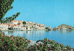 GRECE - île De Samos - Vue Sur Le Village Kokkari - Vue Sur Le Bord - La Mer - Vue D'ensemble - Carte Postale - Grecia