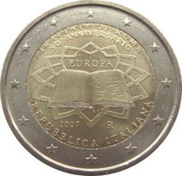 2 Euro Commemorativo Italia 2007 - “50° Anniv. Trattati Di Roma” - Italy