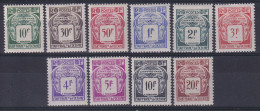 Océanie                                 Taxes  18/27 * - Timbres-taxe