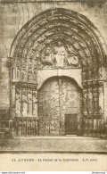 CPA Angers-Le Portail De La Cathédrale-11-Timbre        L2164 - Angers