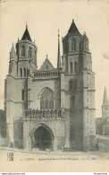 CPA Dijon-Eglise Saint Bénigne-4-Timbre       L2388 - Dijon