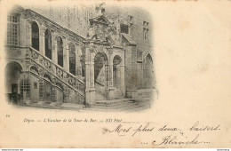 CPA Dijon-Escalier De La Tour De Bar-34-Timbre      L2389 - Dijon