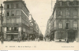 CPA Rouen-Rue De La République-83    L1970 - Rouen