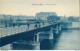 CPA Choisy Le Roi-Le Pont Et La Gare    L1970 - Choisy Le Roi