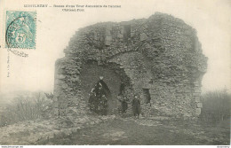 CPA Montlhéry-Restes D'une Tour D'enceinte De L'ancien Château Fort-Timbre   L1706 - Montlhery