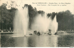 CPA Parc De Versailles-Grandes Eaux-Timbre   L1711 - Versailles (Schloß)