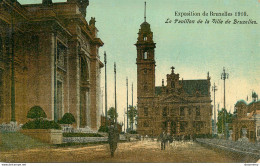 CPA Bruxelles-Exposition De 1910-Le Pavillon De La Ville De Bruxelles   L1711 - Wereldtentoonstellingen