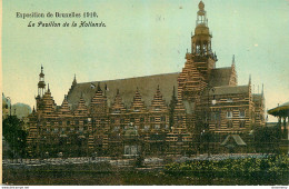 CPA Bruxelles-Exposition De 1910-Pavillon De La Hollande   L1711 - Mostre Universali