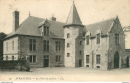 CPA Avranches-Le Palais De Justice-17-Timbre       L1898 - Avranches