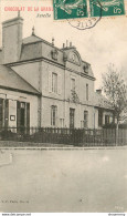 CPA Anelle-La Mairie-Pub Chocolat De La Grande Trappe-Mortagne-Timbre      L1903 - Autres & Non Classés