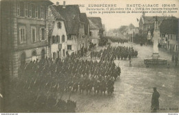 CPA Militaria-Haute Alsace-Dannemarie-Défilé Des Troupes Françaises      L1897 - War 1914-18