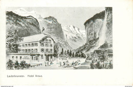 CPA Lauterbrunnen-Hotel Kreuz    L2050 - Lauterbrunnen