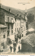 CPA Saint Laurent Les Bains-La Rue De L'église     L2328 - Autres & Non Classés