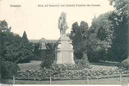CPA Potsdam-Blick Auf Sanssouci Vom Denkmal Friedrich Des Grossen-Timbre      L2296 - Potsdam