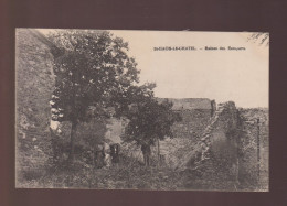 CPA - 42 - St-Haon-le-Châtel - Ruines Des Remparts - Animée - Non Circulée - Autres & Non Classés