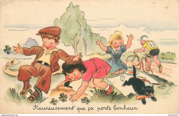 CPA Illustration-Heureusement Que ça Porte Bonheur      L1427 - 1900-1949