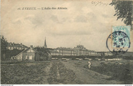 CPA Evreux-L'asile Des Aliénés-Timbre      L1068 - Evreux