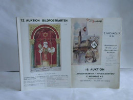 12. Auktion Bildpostkarten / 15. Auktion Ansichtskarten -Spezialaktion. 2 Kataloge Von Auktionshaus M. Bernhard / E.... - Ohne Zuordnung