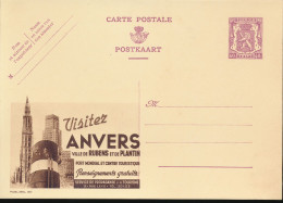 BELGIUM PPS 40C BROWN "SCEAU D'ETAT" SBEP 8 PUBLIBEL 367 UNUSED - Werbepostkarten