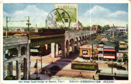 TOKYO / MANSEI / LAND BRIDGE WITH TRAIN / TRAM / TRAMWAYS - Tokyo