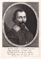 R. Claudius Maugis Regis Consiliarius, Et Elemosynarius... - Claude Maugis (1600-1658) Advisor To Marie De Med - Estampes & Gravures