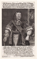 Der Wohl (...) Johann Friderich Schmidmair Von Schwartzenbruck... - Johann Friedrich Schmidmair (1624-1669) Sc - Stampe & Incisioni