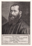 Vera Effigies D. Iohannnis Lenckeri Civis Et Aurifabri Olim Norinbergae Celebratis - Johannes Lencker (1523-15 - Estampas & Grabados