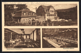 AK Kulmbach-Blaich, Sauermann`s Gasthaus, Aussen- U. Innenansichten  - Kulmbach