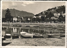 11656201 Muralto TI Strand Boote Seepromenade Muralto - Autres & Non Classés