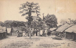 CPA - Village Près Kwamouth - Französisch-Kongo