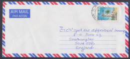 Sri Lanka Ceylon 1998 Used Airmail To England, Lighthouse, Lighthouses - Sri Lanka (Ceilán) (1948-...)