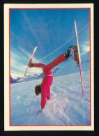 Carton 10.5 X 15  Sport SKI (20) "Ski Artistique Free Style Skying" Photographe Gérard Vandystadt  (cliché Repris Pour * - Sports D'hiver