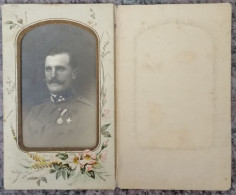 WW1, SLOVENSKI VOJAK, SLOVENIAN SOLDIER, FOTOGRAFIJA, OLD PHOTO, KAISER FRANZ JOSEPH, Cca 7x12 Cm - Slovénie