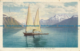 R012134 Barque Du Leman Et Les Dents Du Midi. Paul Bender. B. Hopkins - Welt