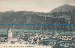 R012141 Martigny Et Le Mont Catogne. Jullien Freres. B. Hopkins - Welt