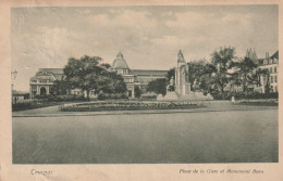 104-Tournai-Doornik Place De La Gare Et Monument Bara - Doornik