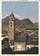 11655995 Lugano TI Kirche Und Monte Bre Lugano - Autres & Non Classés