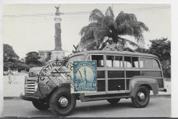 ECUADOR 10C PHOTO CARD MAXIMUM LOS PADRES 1949 GUAYDILE - Ecuador