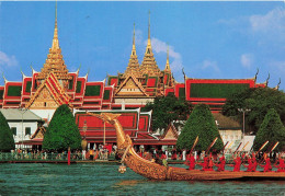 THAILANDE - The Royal Barge Suphannahong - Animé - Bateau - Carte Postale - Thailand