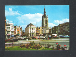 KORTRIJK  -  GROTE MARKT EN ST. MAARTENSKERK   - NELS  (15.235) - Kortrijk