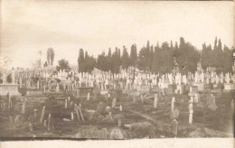 SALONICA 1917 - PHOTO CARD - Cimetière - Grecia