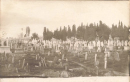 SALONICA 1917 - PHOTO CARD - Cimetière - Greece