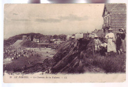 62 - LE PORTEL - CHEMIN De La FALAISE - ANIMÉE - - Le Portel