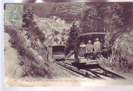 63 - LE MONT DORE - LE FUNICULAIRE Du CAPUCIN - AU CROISEMENT - ANIMÉE - - Le Mont Dore