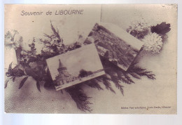 33 - LIBOURNE - FLEURS - MULTIVUES - - Libourne