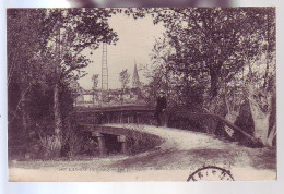 33 - LANGON - VUE PITTORESQUE à TRAVERS Les OBIERS  - ANIMÉE - - Langon