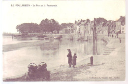 44 - LE POULIGUEN - Le PORT Et La PROMENADE - ANIMÉE - - Le Pouliguen