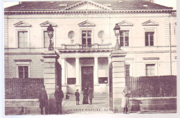 44 - SAINT NAZAIRE - La MAIRIE - ANIMÉE - - Saint Nazaire