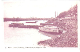 44 - BASSE-INDRE - Le MASTRO Et Les BARQUES De PÊCHE - - Other & Unclassified