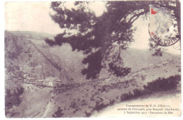 43 - CHAMPELS - PANORAMA Du SITE - COURONNEMENT De N.D. D'ESTOURS - 7 SEPTEMBRE 193 - ENVIRONS DE SAUGUES - - Saugues